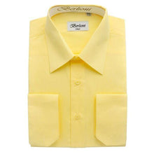 Cargar imagen en el visor de la galería, Men's Solid Dress Shirts (B12)
