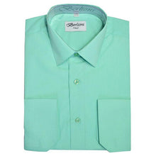 Cargar imagen en el visor de la galería, Men's Solid Dress Shirts (B12)