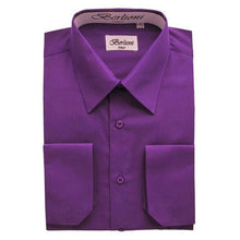 Cargar imagen en el visor de la galería, Men's Solid Dress Shirts (B12)