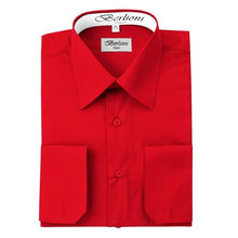 Cargar imagen en el visor de la galería, Men's Solid Dress Shirts (B12)