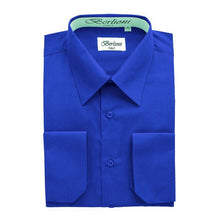Cargar imagen en el visor de la galería, Men's Solid Dress Shirts (B12)