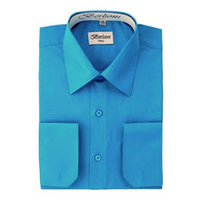 Cargar imagen en el visor de la galería, Men's Solid Dress Shirts (B12)