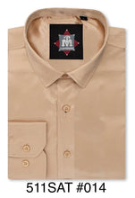 Cargar imagen en el visor de la galería, Men&#39;s Slim Fit Dress Shirts (511SAT)