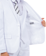 Cargar imagen en el visor de la galería, Boys White 5 Pc Stacy Adams Suit SB282-08