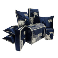 Cargar imagen en el visor de la galería, Quinceañera Set #30, Custom 5pc Set (Mis Quince Años) Kneeling Pillow, Tiara Pillow, Photo Album, Guest Book, Spanish Bible &amp; Money Bags