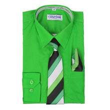 Cargar imagen en el visor de la galería, Boy&#39;s Slim Fit Dress Shirts (B700)