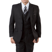 Cargar imagen en el visor de la galería, Tazio Black Formal Suits For Boys