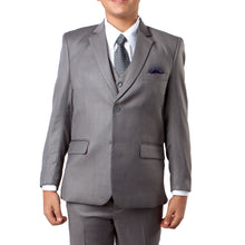 Cargar imagen en el visor de la galería, Tazio Grey Formal Suits For Boys