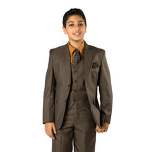Cargar imagen en el visor de la galería, Tazio Olive Formal Suits For Boys
