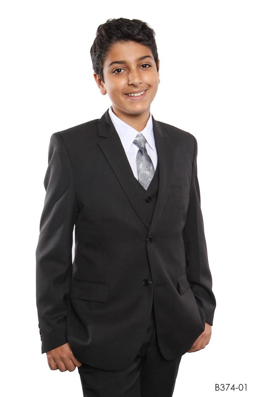 Black Suit For Boys Formal Suits For All Ocassions B374-01