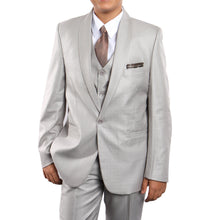 Cargar imagen en el visor de la galería, Shawl Collar Suit with Shirt &amp; Tie Suits For Boy&#39;s