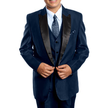 Cargar imagen en el visor de la galería, Tazio Navy Formal Suits For Boys