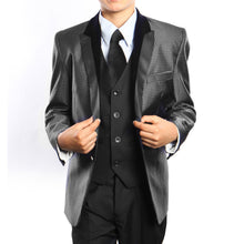 Cargar imagen en el visor de la galería, Micro Dot Pattern Suit With Shirt &amp; Tie Suits For Boy&#39;s