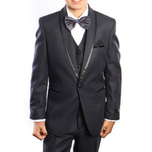 Cargar imagen en el visor de la galería, 3-Piece Solid Shawl Lapel Suit Suits For Boy&#39;s