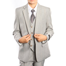 Cargar imagen en el visor de la galería, 3-Piece Set With Shirt &amp; Tie Suits For Boy&#39;s