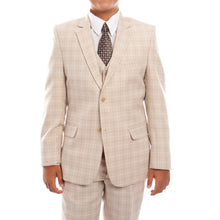Cargar imagen en el visor de la galería, Tazio Beige Formal Suits For Boys