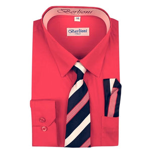 Boy's Slim Fit Dress Shirts (B700)