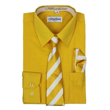 Cargar imagen en el visor de la galería, Boy&#39;s Slim Fit Dress Shirts (B700)