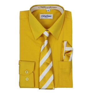 Boy's Slim Fit Dress Shirts (B700)