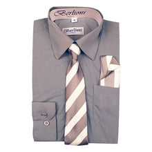 Cargar imagen en el visor de la galería, Boy&#39;s Slim Fit Dress Shirts (B700)