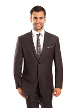 Cargar imagen en el visor de la galería, Gray 2-PC Modern Fit Suits Suits For Men