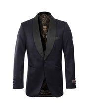 Cargar imagen en el visor de la galería, Empire Shawl Collar Hybrid/Slim Fit Blazer Jacket ME241