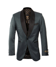 Cargar imagen en el visor de la galería, Empire Shawl Collar Hybrid/Slim Fit Blazer Jacket ME241