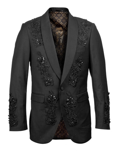 Empire Shawl Collar Hybrid/Slim Fit Blazer Jacket ME264H