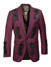 Cargar imagen en el visor de la galería, Empire Shawl Collar Hybrid/Slim Fit Blazer Jacket ME264H