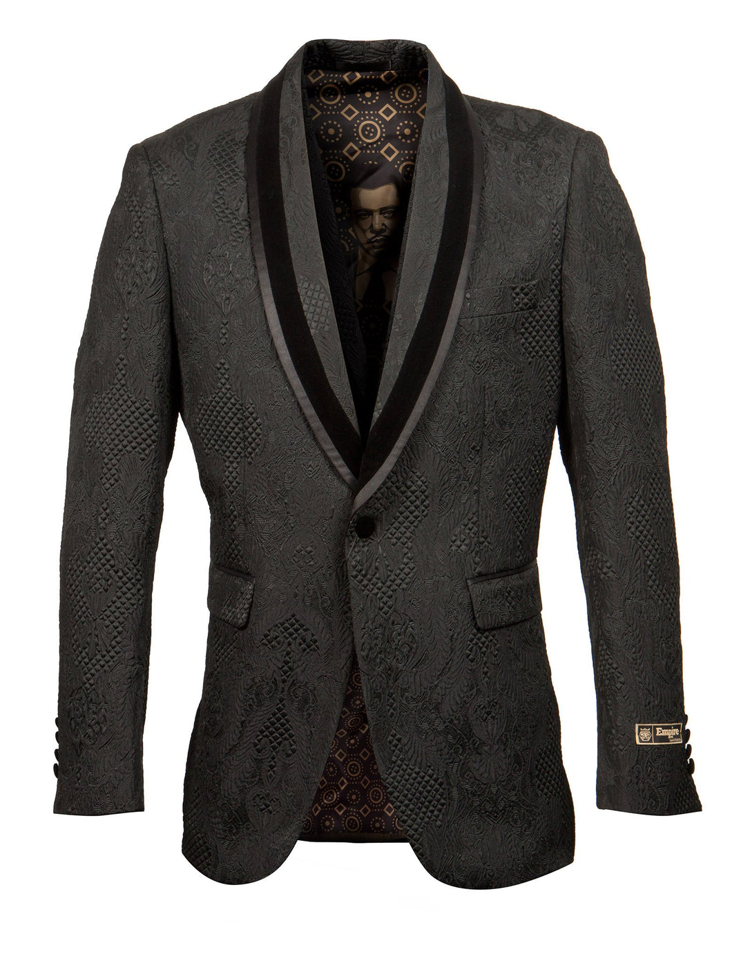 Empire Shawl Collar Hybrid/Slim Fit Blazer Jacket ME265H