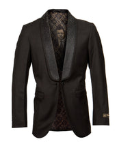 Cargar imagen en el visor de la galería, Empire Shawl Collar Hybrid/Slim Fit Blazer Jacket ME268H
