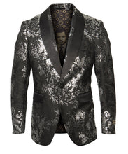 Cargar imagen en el visor de la galería, Empire Shawl Collar Hybrid/Slim Fit Blazer Jacket ME279H