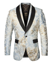 Cargar imagen en el visor de la galería, Empire Shawl Collar Hybrid/Slim Fit Blazer Jacket ME279H