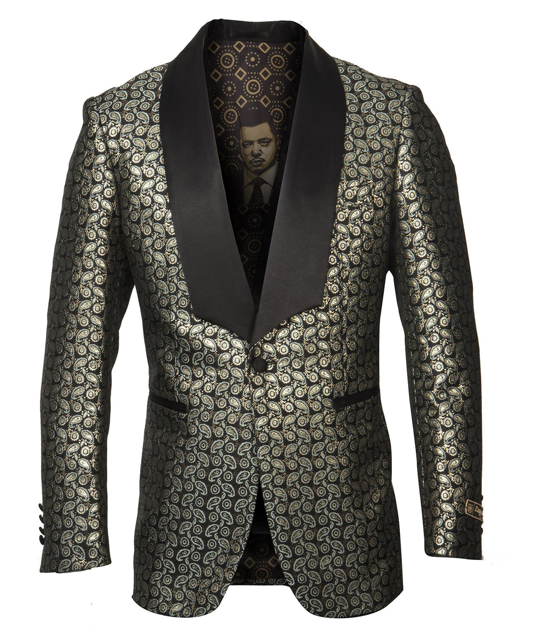 Empire Shawl Collar Hybrid/Slim Fit Blazer Jacket ME280H