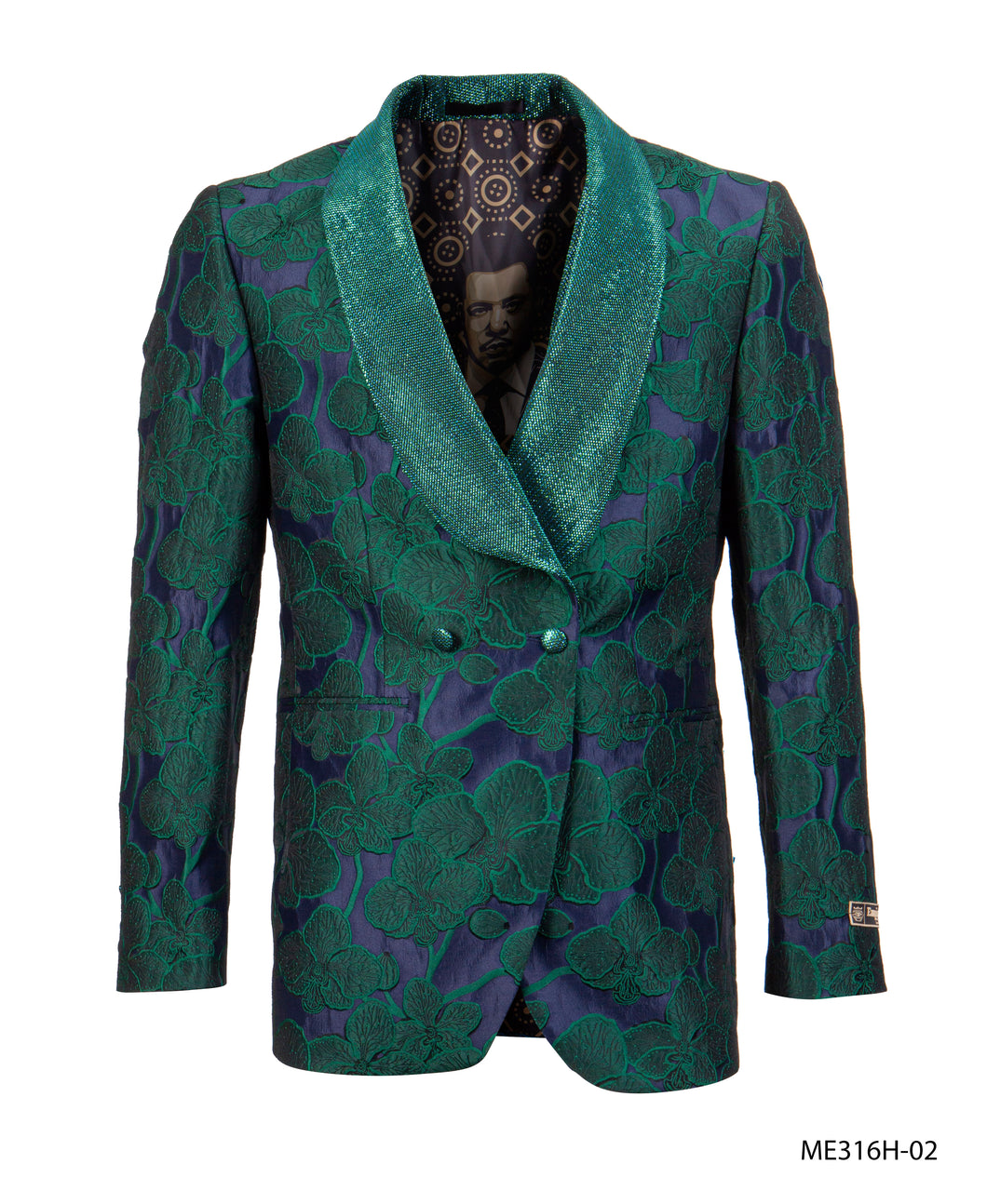 Green Empire Show Blazers Formal Dinner Suit Jackets For Men ME316H-02