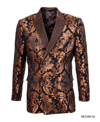 Rust Empire Show Blazers Formal Dinner Suit Jackets For Men ME328H-02