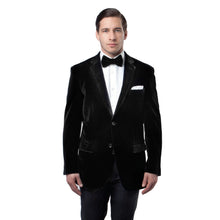 Cargar imagen en el visor de la galería, Velvet Regular Modern Fit Mens Blazer Jacket For Men