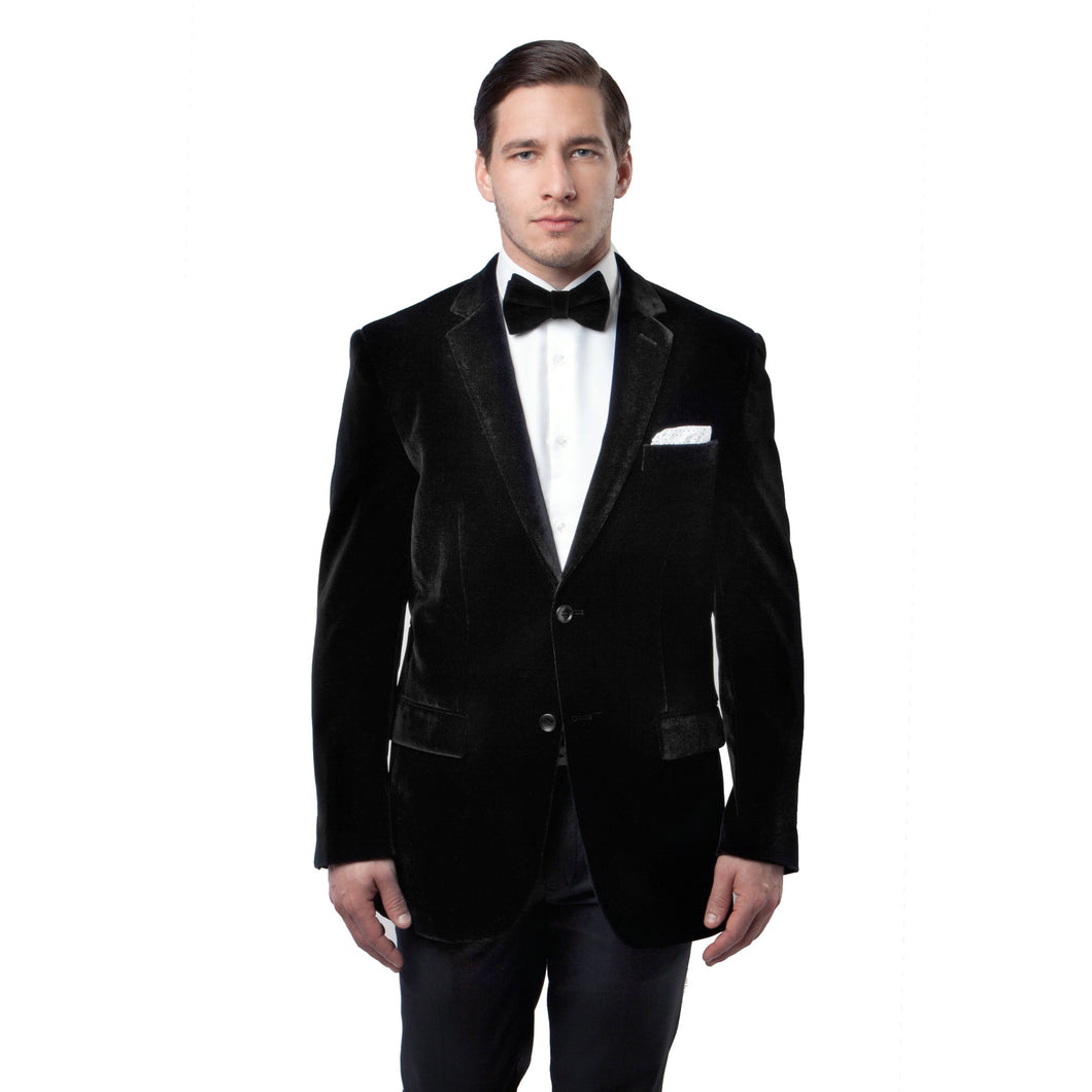 Velvet Regular Modern Fit Mens Blazer Jacket For Men