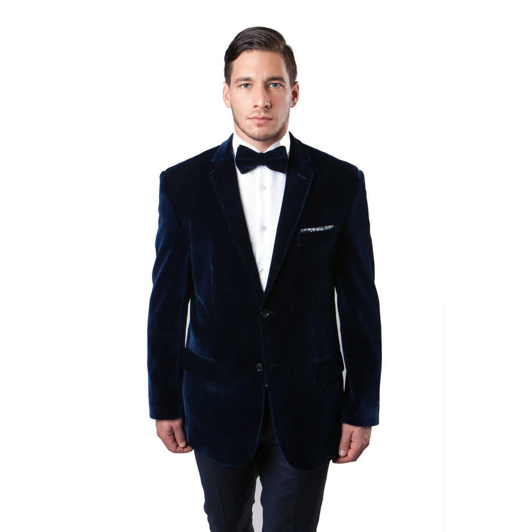 Velvet Regular Modern Fit Mens Blazer Jacket For Men