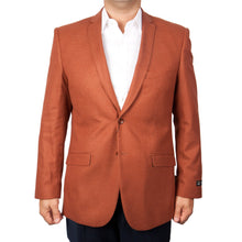 Cargar imagen en el visor de la galería, Notch Lapel Solid Slim Fit Mens Sports coat Blazer Jacket For Men