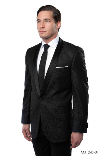 Black Jackets For Men Jacket Suits For All Ocassions MJ124S-01