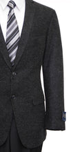 Cargar imagen en el visor de la galería, Mens Wool Two Button Solid Notch Lapel Sports Coat Blazer Jacket
