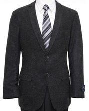Cargar imagen en el visor de la galería, Mens Wool Two Button Solid Notch Lapel Sports Coat Blazer Jacket