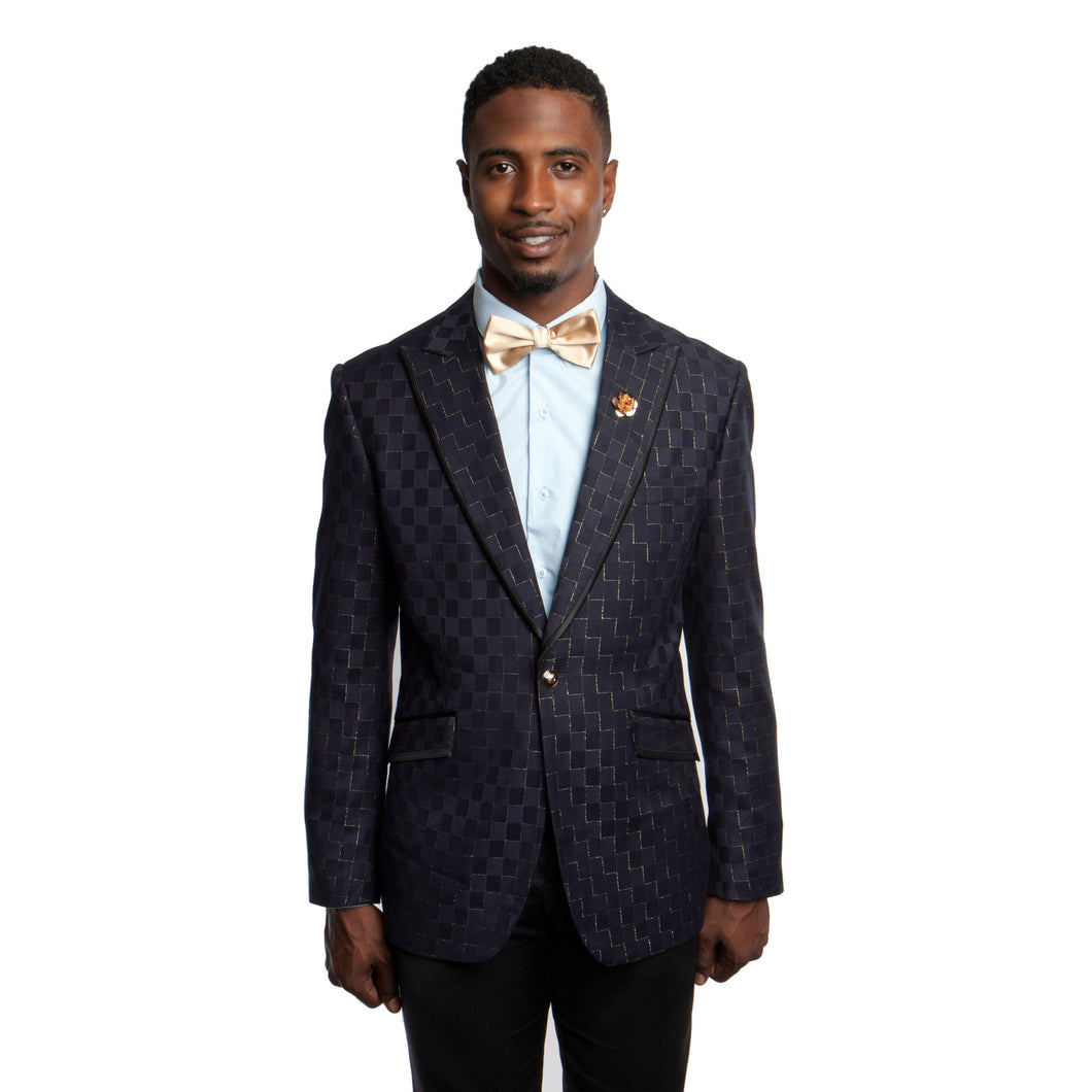 Modern Fit Mens Sports coat Blazer Jacket MJ185