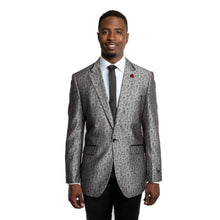 Cargar imagen en el visor de la galería, Modern Fit Pattern Design Notch Lapel Sports coat For Men