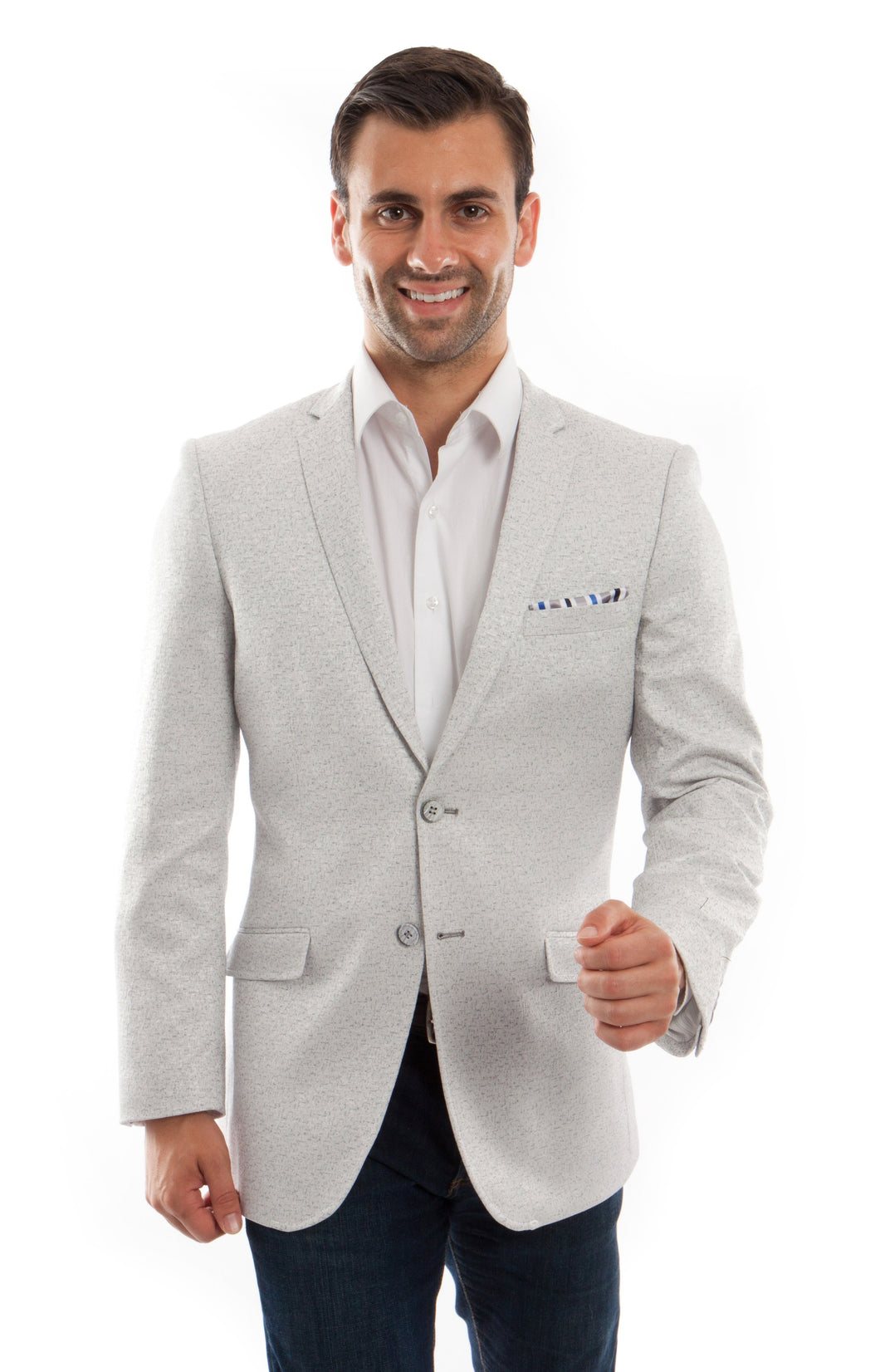 Slim Fit High Notch Lapel Sports coat Blazer Jacket For Men