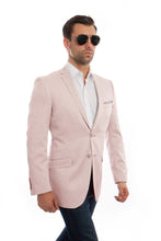 Cargar imagen en el visor de la galería, Slim Fit High Notch Lapel Sports coat Blazer Jacket For Men