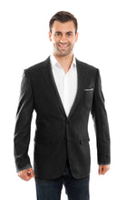 Cargar imagen en el visor de la galería, Slim Fit HIgh Peak Lapel Linen Mens Sports coat Blazer Jacket For Men