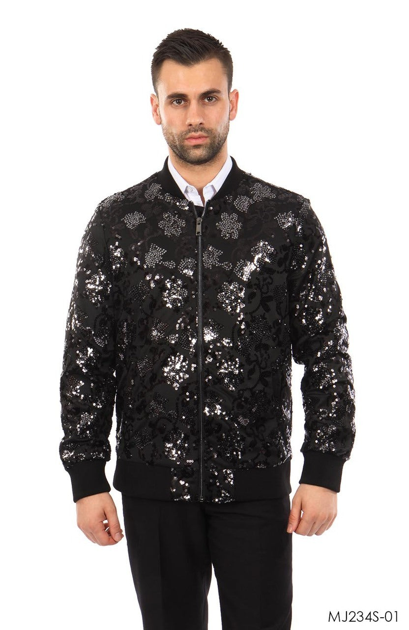 Black Jackets For Men Jacket Suits For All Ocassions MJ234S-01