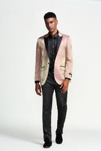 Cargar imagen en el visor de la galería, Gold Pink Camouflage Tazio Sports Coat Dinner Jackets